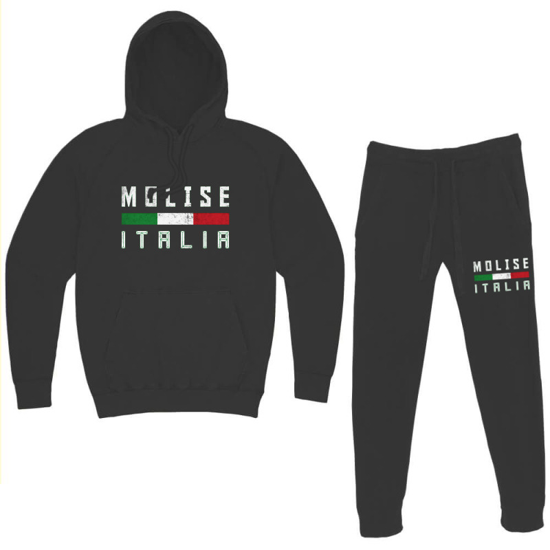 Molise Italia Italy Typography Design Hoodie & Jogger Set | Artistshot