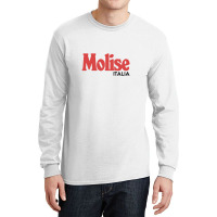 Molise Italia Typography Region Design Long Sleeve Shirts | Artistshot