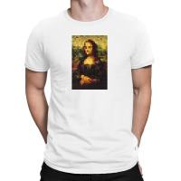 Mona Lisa Pixel Design Tee T-shirt | Artistshot