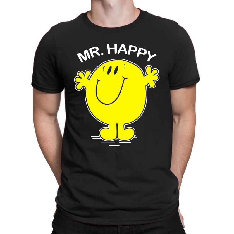 Mr Happy T-shirt | Artistshot