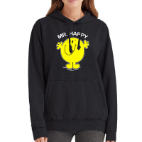 Mr Happy Vintage Hoodie | Artistshot