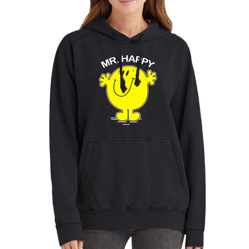 Mr Happy Vintage Hoodie | Artistshot