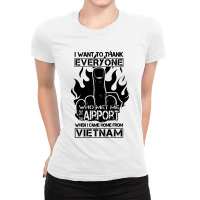 Veterans Vietnam Pod Ladies Fitted T-shirt | Artistshot