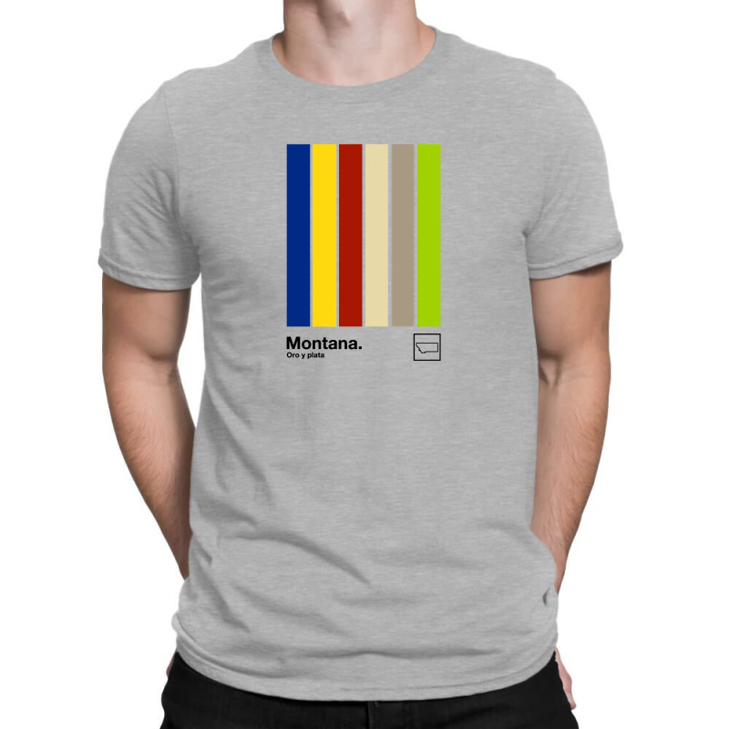 Montana Original Minimalist Artwork Poster Design T-shirt | Artistshot