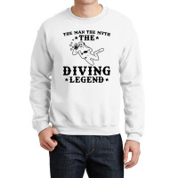 Diving Legend Crewneck Sweatshirt | Artistshot