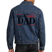 Great Maga Dad Men Denim Jacket | Artistshot