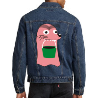 Gerald Funny Men Denim Jacket | Artistshot