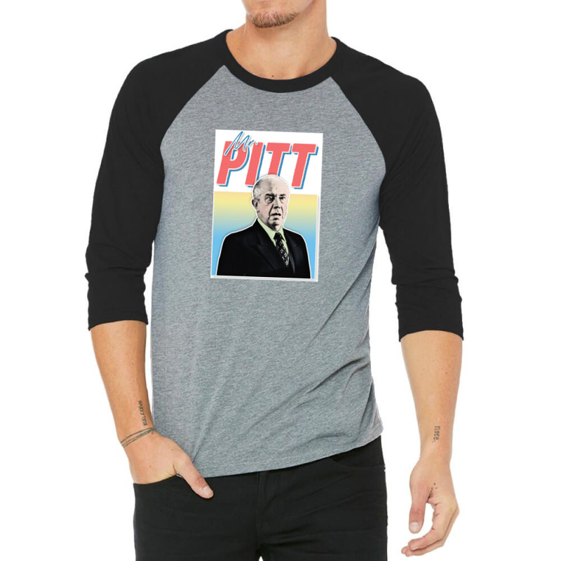 Mr Pitt Fan Art 3/4 Sleeve Shirt | Artistshot