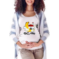 Happy Ramadan Kareem Arabic Calligraphy Maternity Scoop Neck T-shirt | Artistshot