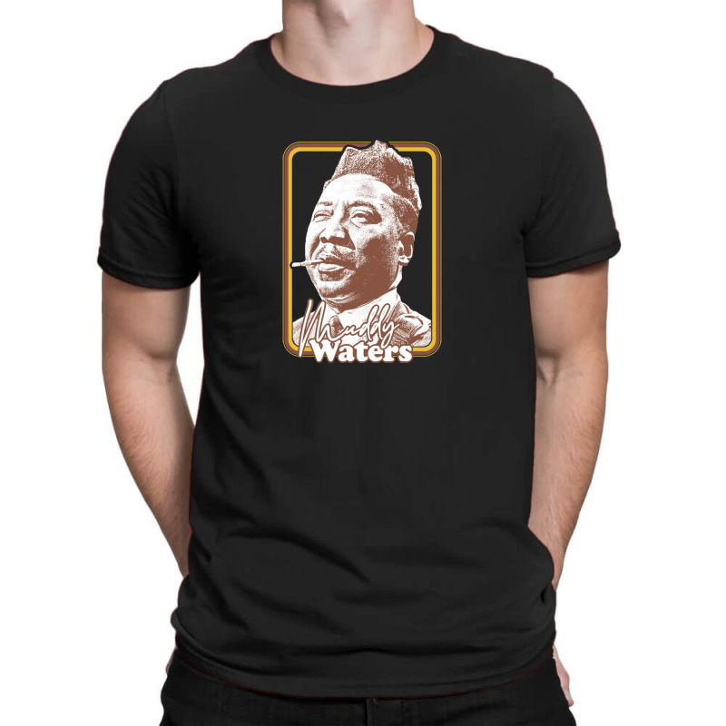 Muddy Waters Vintage Style Fan Art Design T-shirt | Artistshot