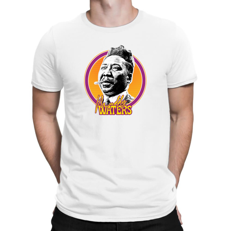 Muddy Waters Vintage Style Fan Art Design T-shirt | Artistshot