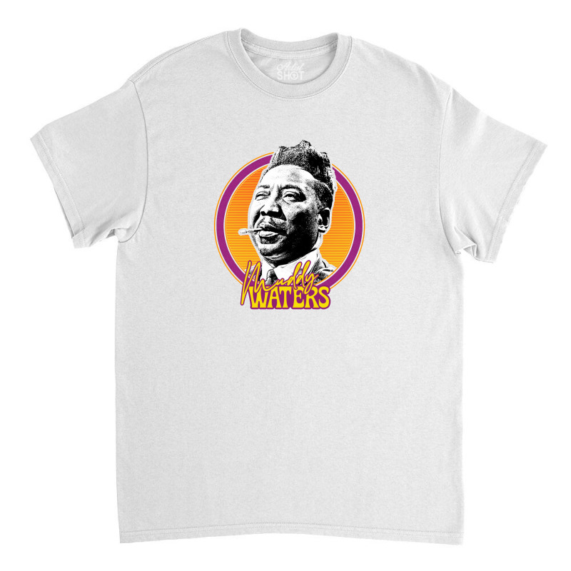 Muddy Waters Vintage Style Fan Art Design Classic T-shirt | Artistshot