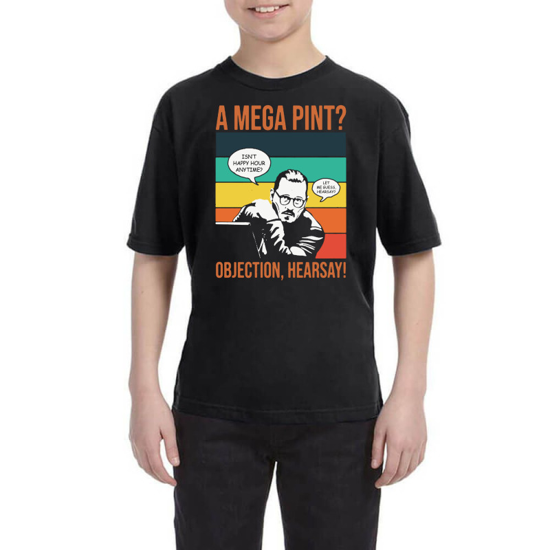 Objection Hearsay Mega Pint Youth Tee | Artistshot