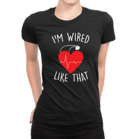 Arrhythmia Cardiac Pacemaker Icd Surgery Ladies Fitted T-shirt | Artistshot