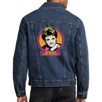 Murder She Wrote 80s Retro Tv Design Men Denim Jacket | Artistshot