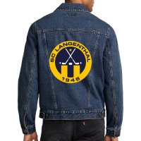 Schlittschuh Club Langenthal Men Denim Jacket | Artistshot