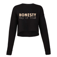 National Honesty Day Cropped Sweater | Artistshot