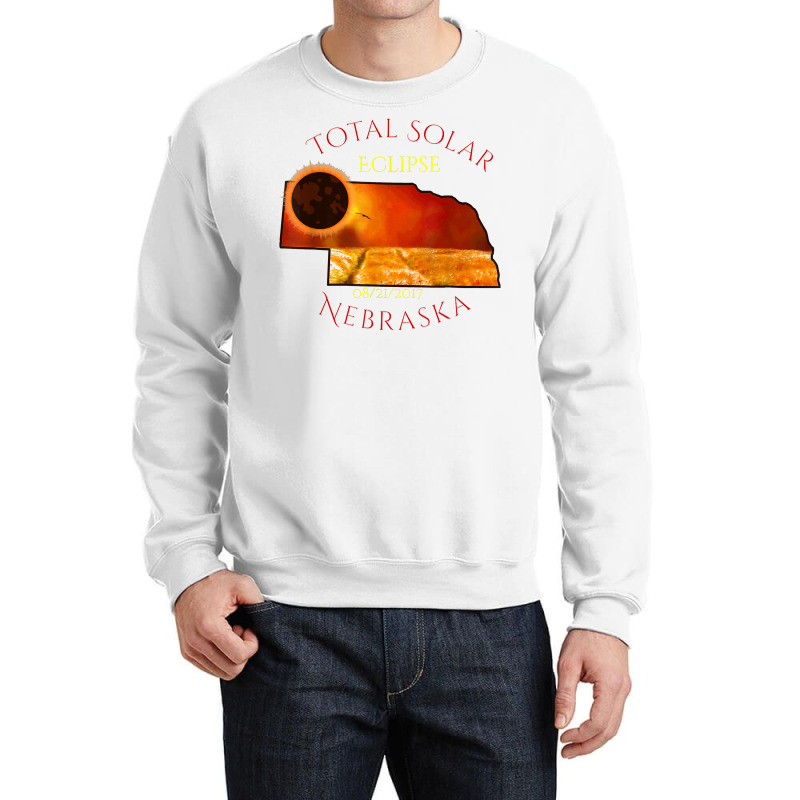 Nebraska Total Solar Eclipse T Shirt 08212017 Tee Crewneck Sweatshirt by marshall0976 | Artistshot