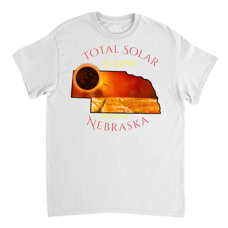 Nebraska Total Solar Eclipse T Shirt 08212017 Tee Classic T-shirt by marshall0976 | Artistshot