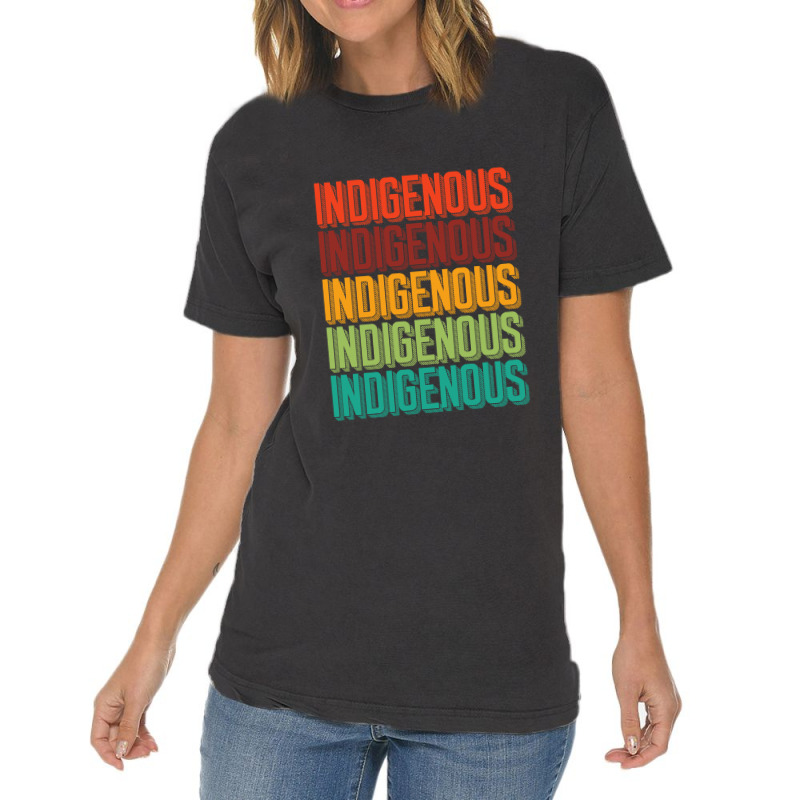 Indigenous Vintage T-shirt | Artistshot