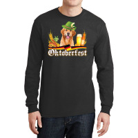 Golden Retriever Goldie Dog Beer Oktoberfest Prost Beer Festival 339 R Long Sleeve Shirts | Artistshot