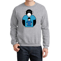 Apes Man Crewneck Sweatshirt | Artistshot