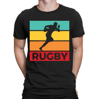 Rugby Silhouette Sport Activity Vector Graphic T-shirt | Artistshot