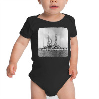 Vintage Camouflaged Uss Nebraska Ship War T Shirt Tee Baby Bodysuit | Artistshot