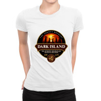 Dark Island Beer Label Ideal Birthday Present Or Gift Ladies Fitted T-shirt | Artistshot