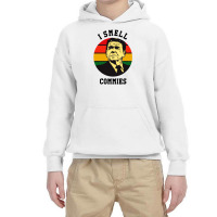 Ronald Reagan I Smell Commies Political Youth Hoodie | Artistshot