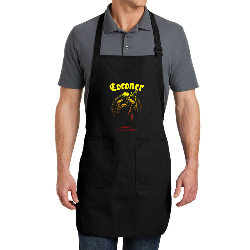 Coroner Punishment For Decadence Full-length Apron | Artistshot