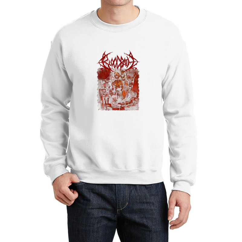 Bloodbath Breeding Death Edge Of Sanity Crewneck Sweatshirt by ardylanda | Artistshot