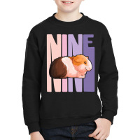 Kids 9 Year Old Cute Guinea Youth Sweatshirt | Artistshot