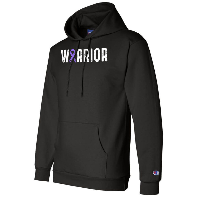 Epilepsy Warrior Awareness Purple Ribbon Men & Women T Shirt Champion Hoodie | Artistshot