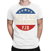 Let’s Go Br.an.d.o.n Conservative Vintage Political Usa Flag T Shirt T-shirt | Artistshot