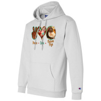 Peace Love Guinea Pigs Champion Hoodie | Artistshot