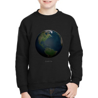 Planet Earth Youth Sweatshirt | Artistshot