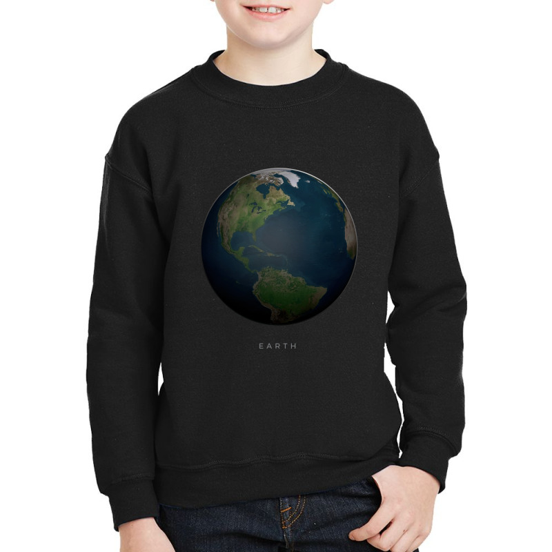 Planet Earth Youth Sweatshirt | Artistshot