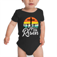 He Is Risen Jesus Baby Bodysuit | Artistshot