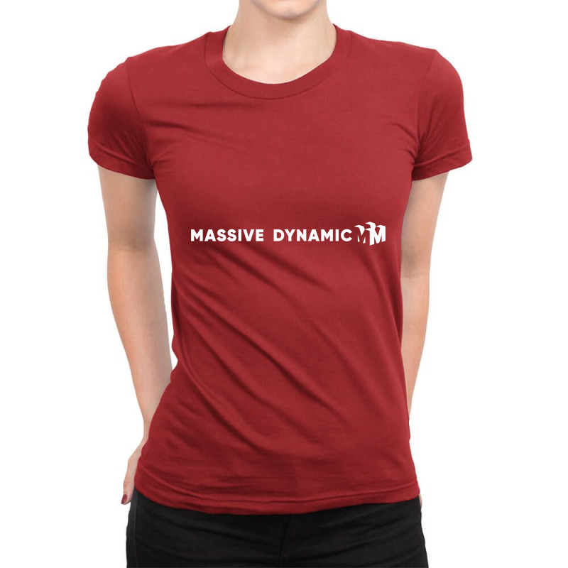 Massive Dynamic Ad From The Fringe Ladies Fitted T-shirt | Artistshot