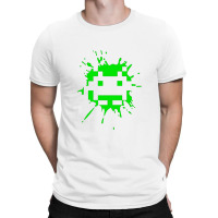 Space Invader 2 Splat T-shirt | Artistshot