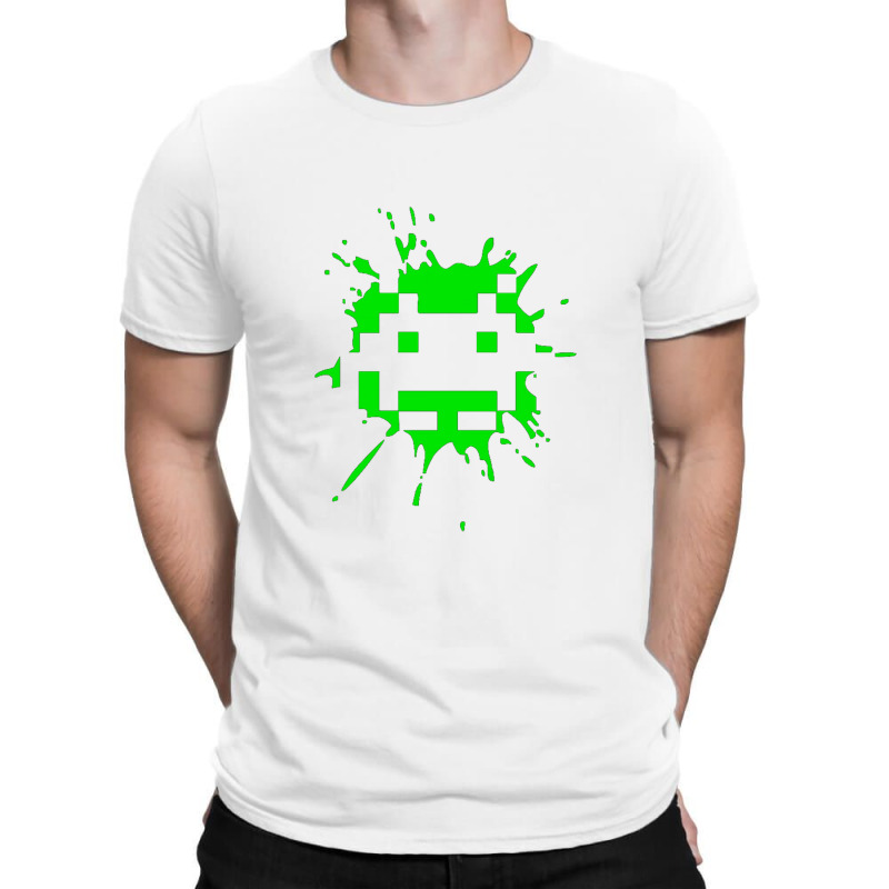 Space Invader 2 Splat T-Shirt by SBuyArt | Artistshot