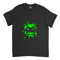 Space Invader 2 Splat Classic T-shirt | Artistshot