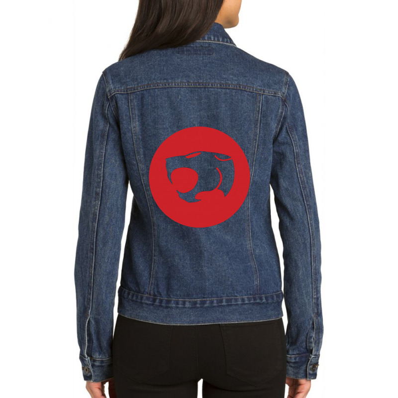 Thundercats Ladies Denim Jacket by BealArt | Artistshot