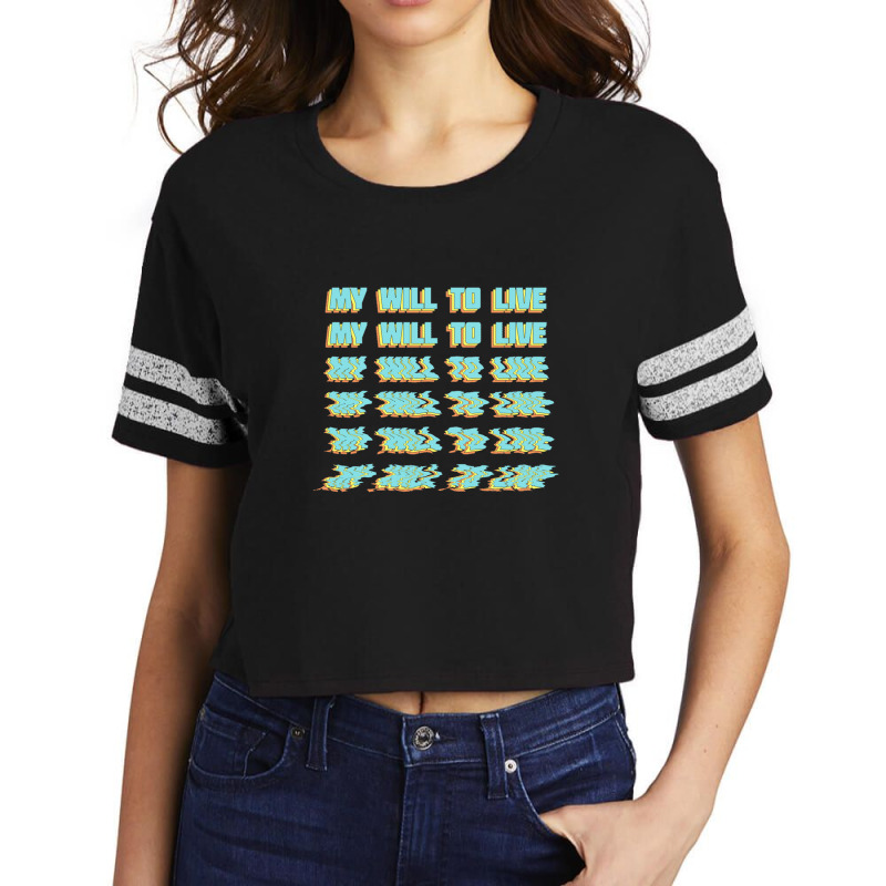 My Will To Live Scorecard Crop Tee by qulonuhun | Artistshot