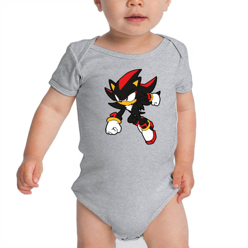 Sadow The Hedgehog Baby Bodysuit by caknuris | Artistshot