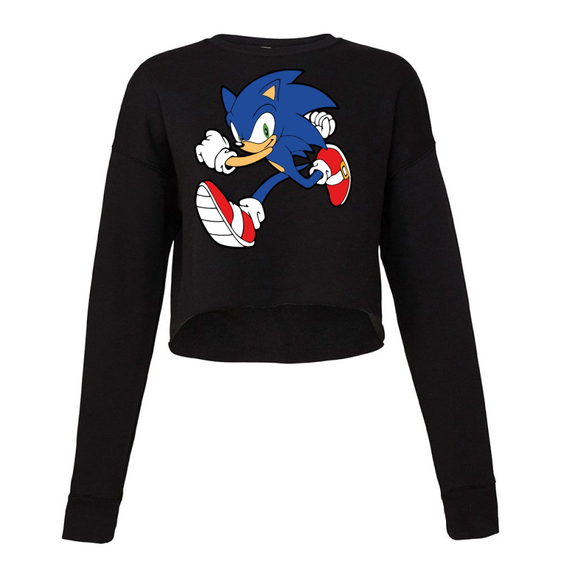 Sadow The Hedgehog Cropped Sweater by caknuris | Artistshot