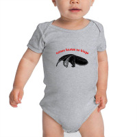 Nature Knows No Kings Nihilist Anteater Design Baby Bodysuit | Artistshot