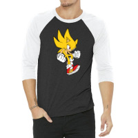 Sadow The Hedgehog 3/4 Sleeve Shirt | Artistshot