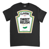 Sweet Relish Diy Halloween Costume Condiment Green Pickle T Shirt Classic T-shirt | Artistshot